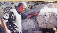 Doug at Lazarus' Tomb